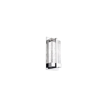 Kuzco Lighting Intensive Led Wall Sconce With Clear Bubble Incased Crystal WS2812-CH